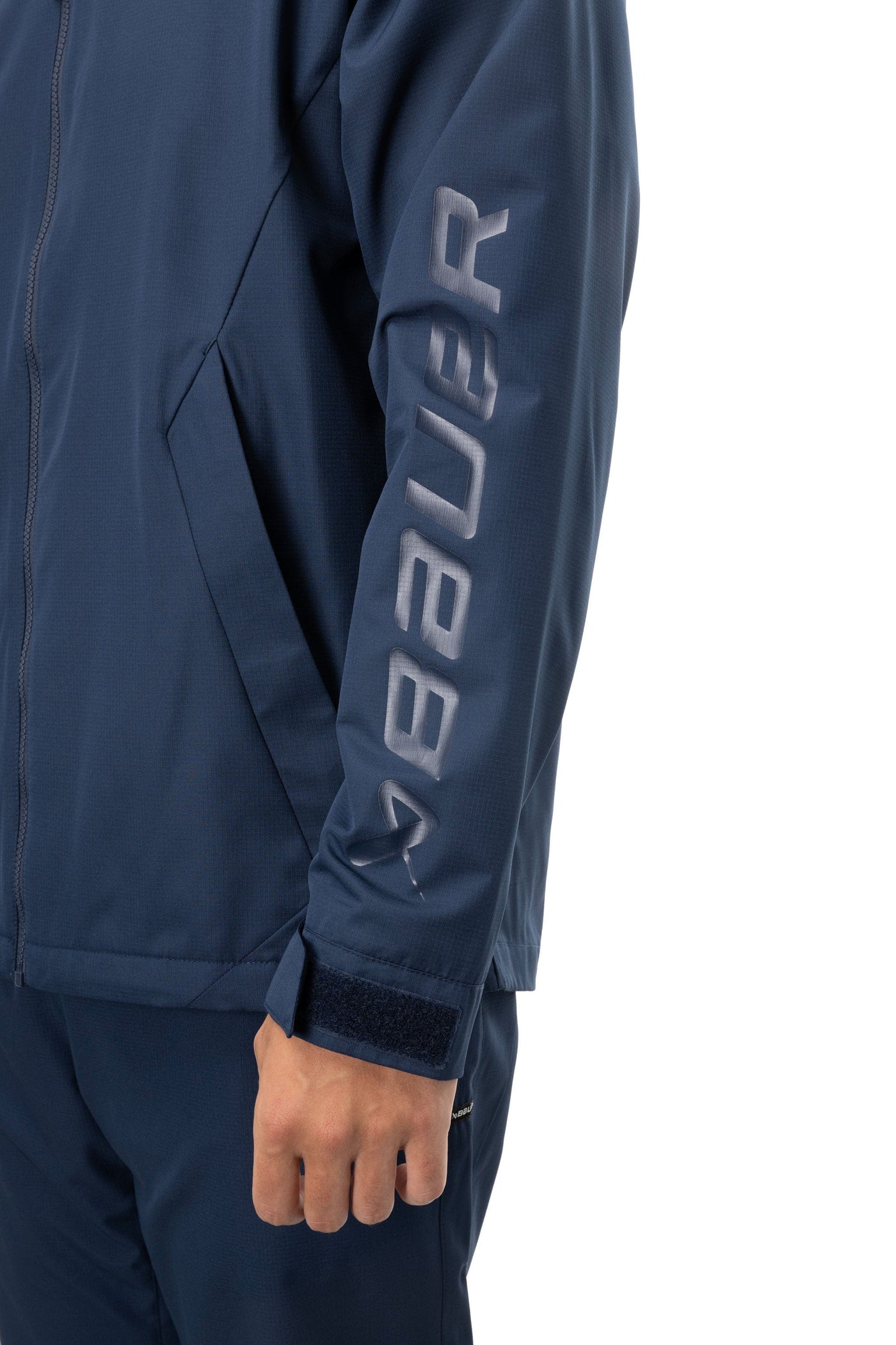 Bauer Team Lightweight Senior Jacket - Navy - TheHockeyShop.com