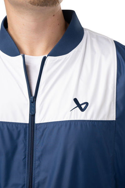 Bauer Woven Track Jacket Senior - Navy - TheHockeyShop.com