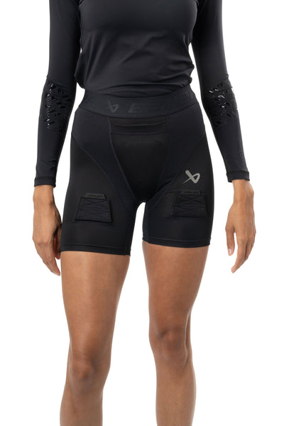 Bauer Womens Pro Compression Jill Shorts - TheHockeyShop.com