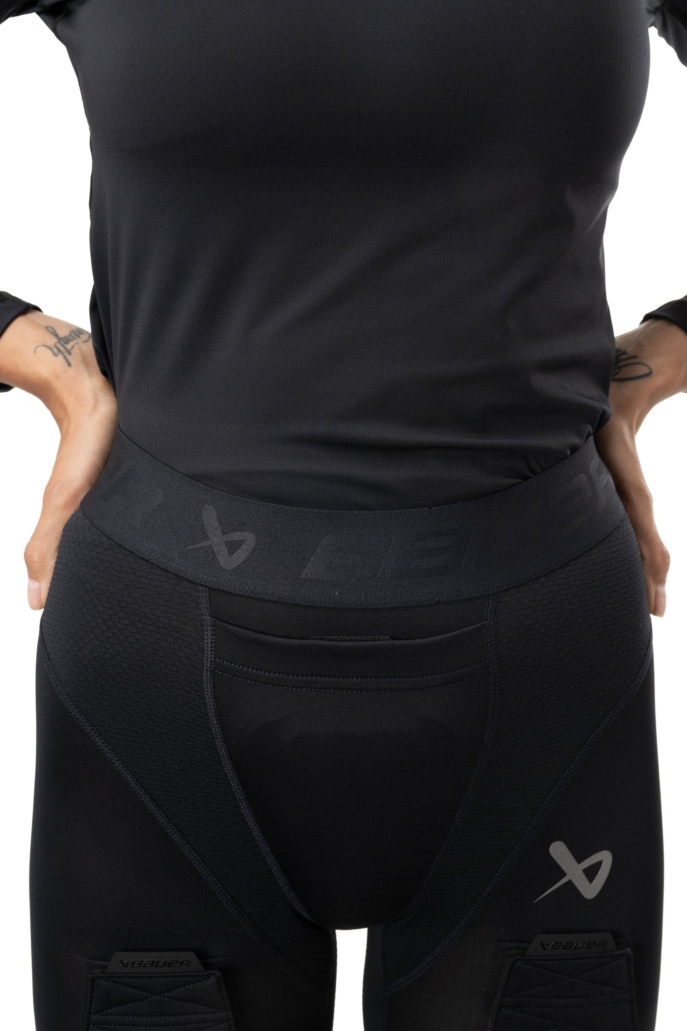 Bauer Womens Pro Compression Jill Shorts - TheHockeyShop.com