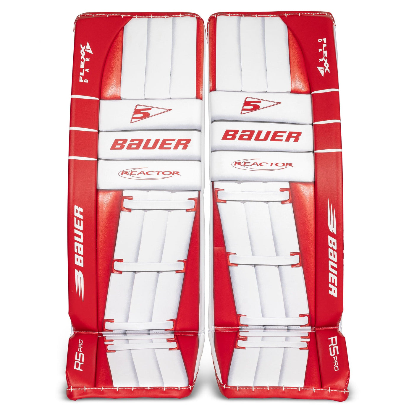 Bauer Reactor R5 Pro Intermediate Goalie Leg Pads - TheHockeyShop.com