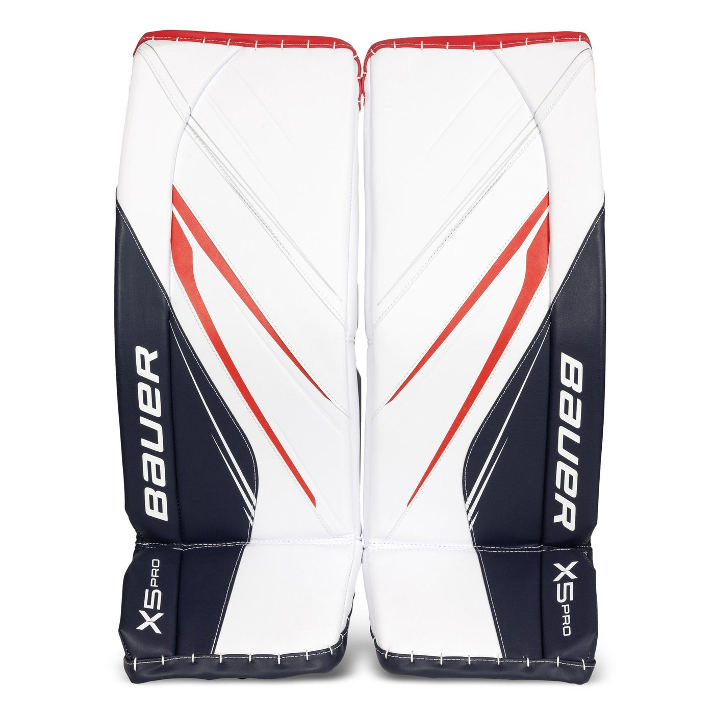 Bauer Vapor X5 Pro Intermediate Goalie Leg Pads - TheHockeyShop.com