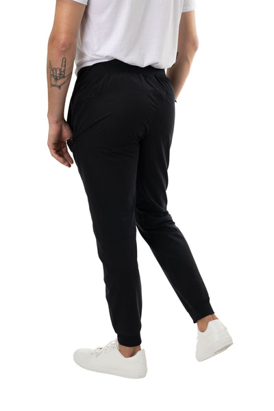 Bauer FLC Core Woven Jogger Pants - Black - TheHockeyShop.com