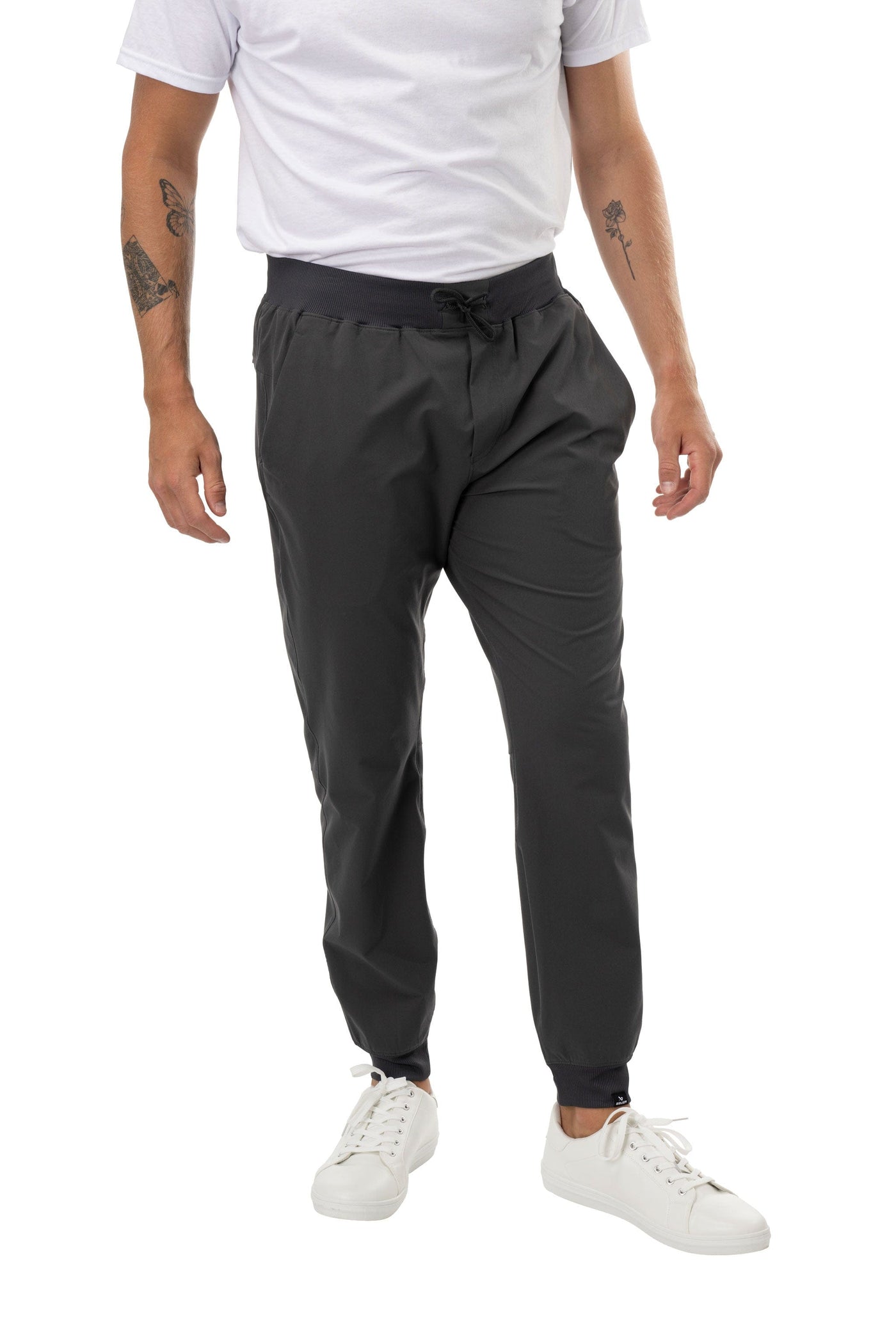 Bauer FLC Woven Jogger Pants - Grey - TheHockeyShop.com