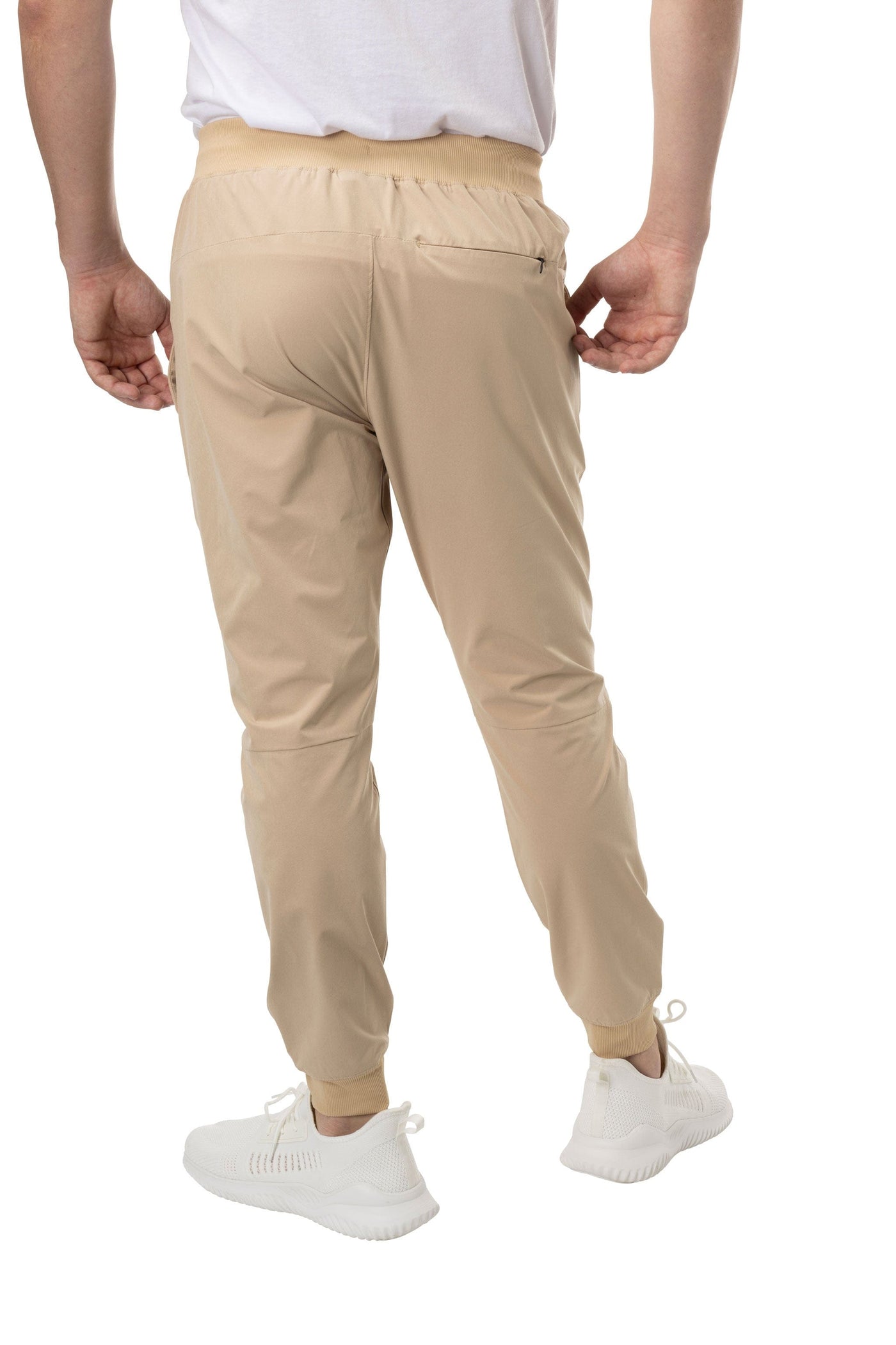 Bauer FLC Woven Jogger Pants - Tan - TheHockeyShop.com