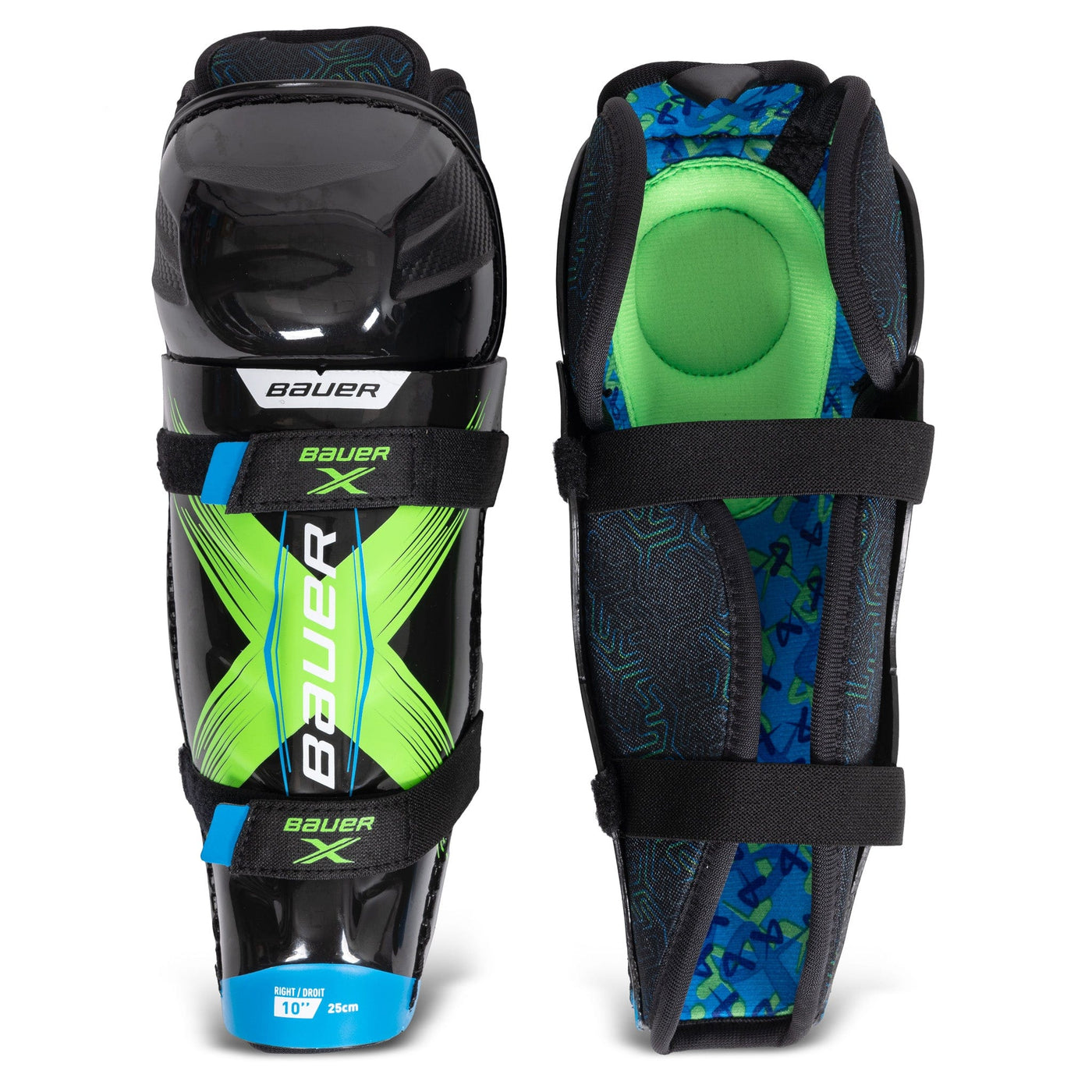 Bauer X Series Youth Hockey Shin Guards - (2024) - TheHockeyShop.com