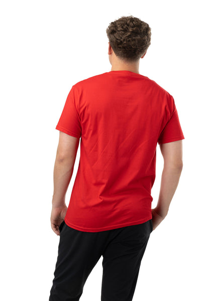 Bauer Core Lockup Shortsleeve Shirt - Red - TheHockeyShop.com