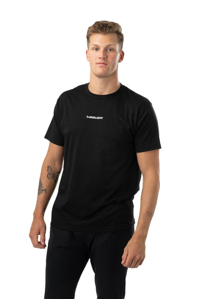 Bauer Core Shortsleeve Shirt - Black - TheHockeyShop.com