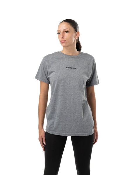 Bauer Core Shortsleeve Shirt - Grey - TheHockeyShop.com