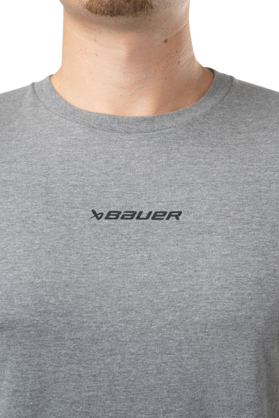 Bauer Core Shortsleeve Shirt - Grey - TheHockeyShop.com