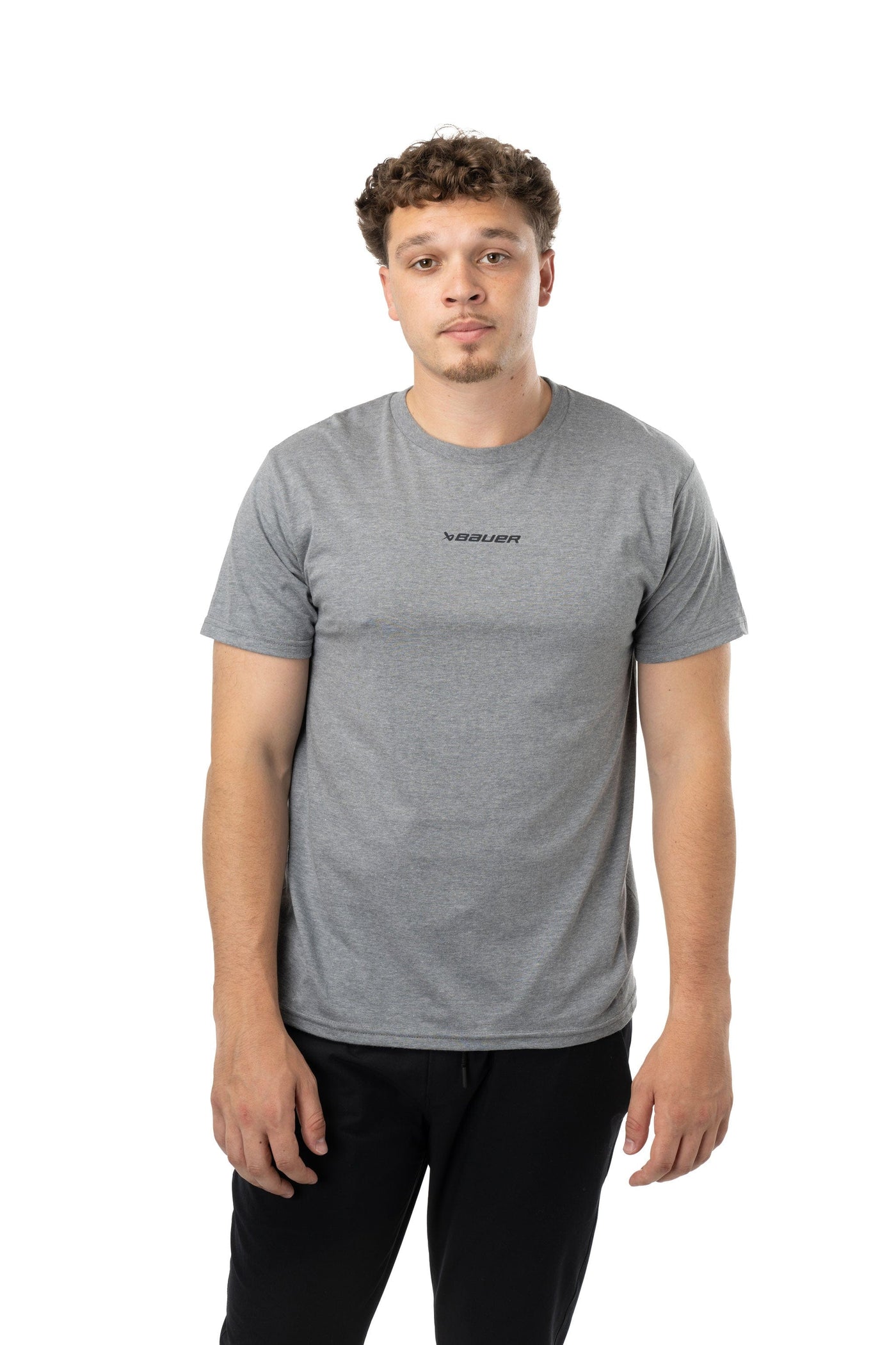 Bauer Core Shortsleeve Shirt - Grey - TheHockeyShop.com