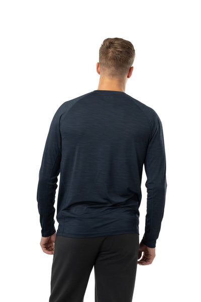 Bauer First Line Collection Long Sleeve Tech Tee Senior - Carbon - TheHockeyShop.com