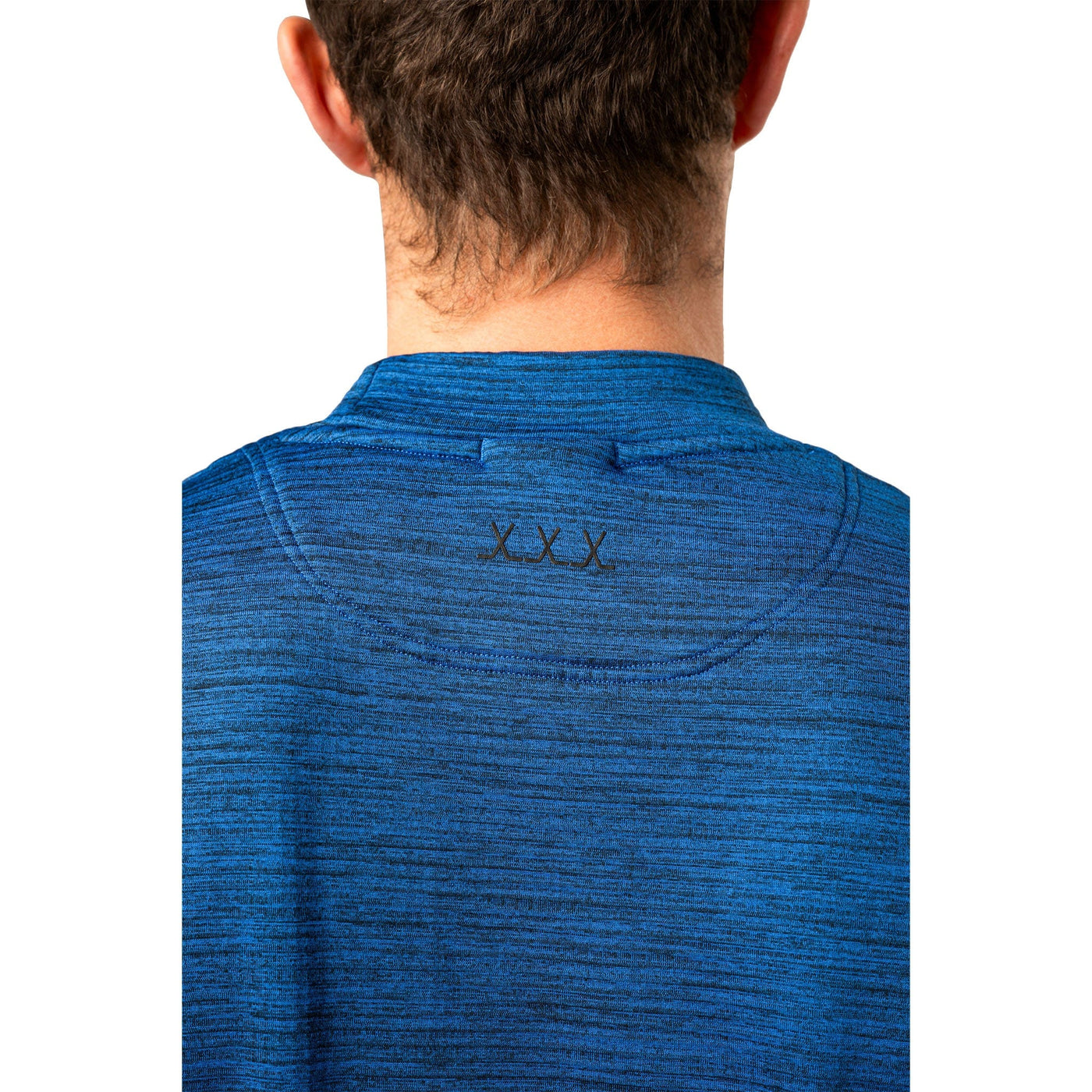 Bauer FLC Mock Neck Long Sleeve - Blue - TheHockeyShop.com