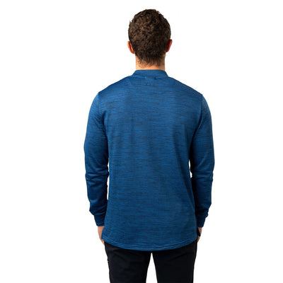 Bauer FLC Mock Neck Long Sleeve - Blue - TheHockeyShop.com