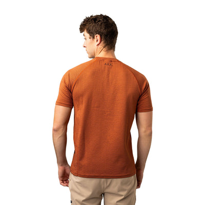 Bauer FLC Textured Shirt - Clay - TheHockeyShop.com