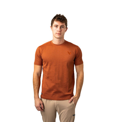 Bauer FLC Textured Shirt - Clay - TheHockeyShop.com