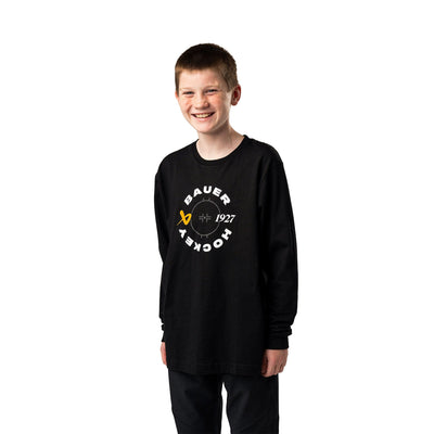 Bauer Graphic Long Sleeve Junior Shirt - TheHockeyShop.com