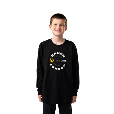 Bauer Graphic Long Sleeve Junior Shirt - TheHockeyShop.com