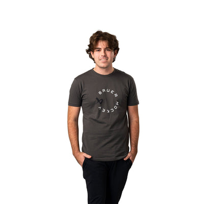 Bauer Graphic Shirt - Dark Grey - TheHockeyShop.com