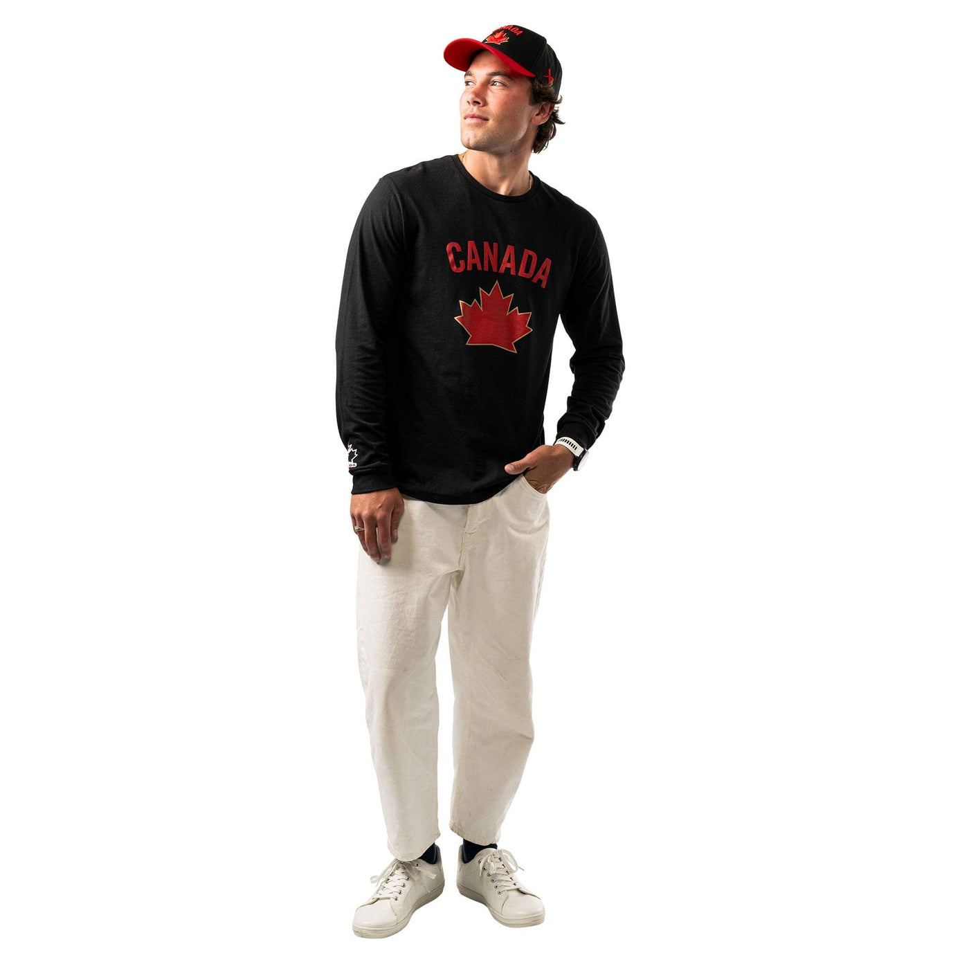 Bauer, Bauer Hockey, Hockey Canada, Bauer Long Sleeve Tee, Bauer Long Sleeve Graphic Tee, Hockey Canada Long Sleeve Tee, Hockey Canada Long Sleeve Graphic Tee, Bauer Hockey Canada, Bauer Hockey Canada Long Sleeve