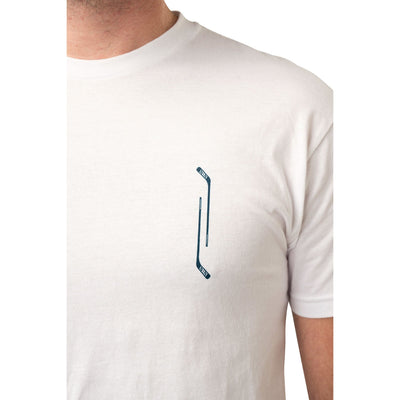 Bauer Hockey Stick Shirt - White - TheHockeyShop.com