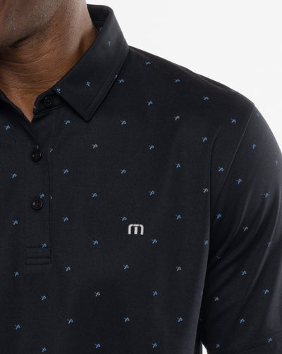 Bauer Travis Mathew On the Screws Mens Polo Shirt - Black - The Hockey Shop Source For Sports