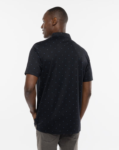 Bauer Travis Mathew On the Screws Mens Polo Shirt - Black - The Hockey Shop Source For Sports