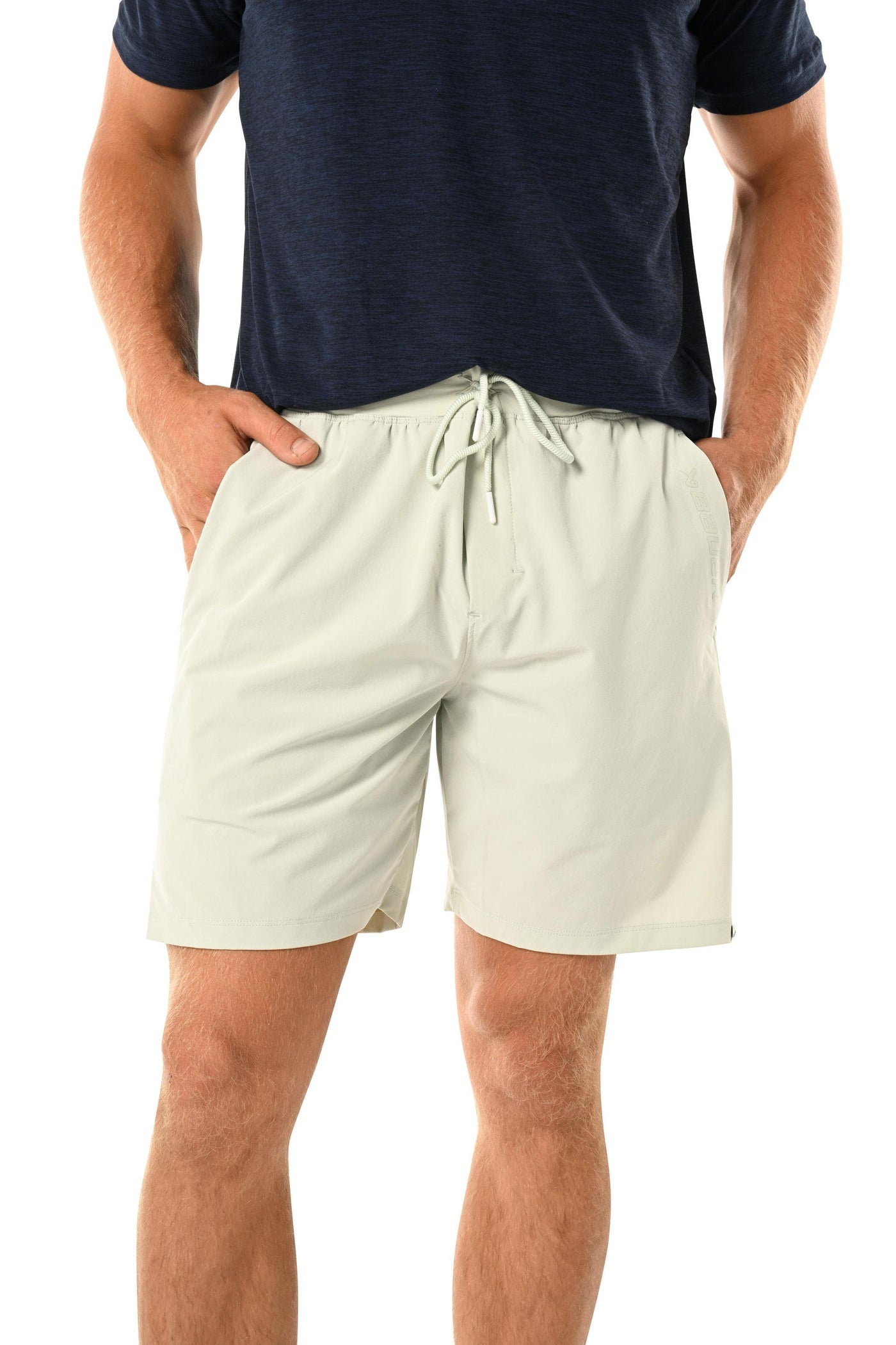 Bauer FLC Training Mens Shorts - Mint - The Hockey Shop Source For Sports