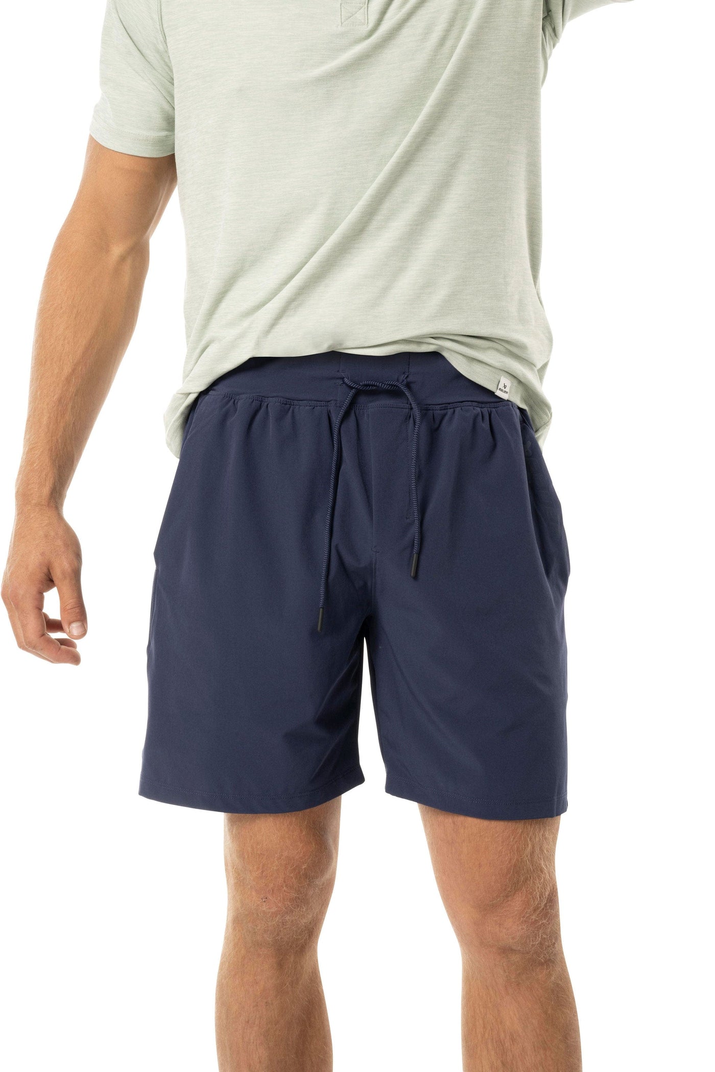 Bauer FLC Training Mens Shorts - Navy - The Hockey Shop Source For Sports
