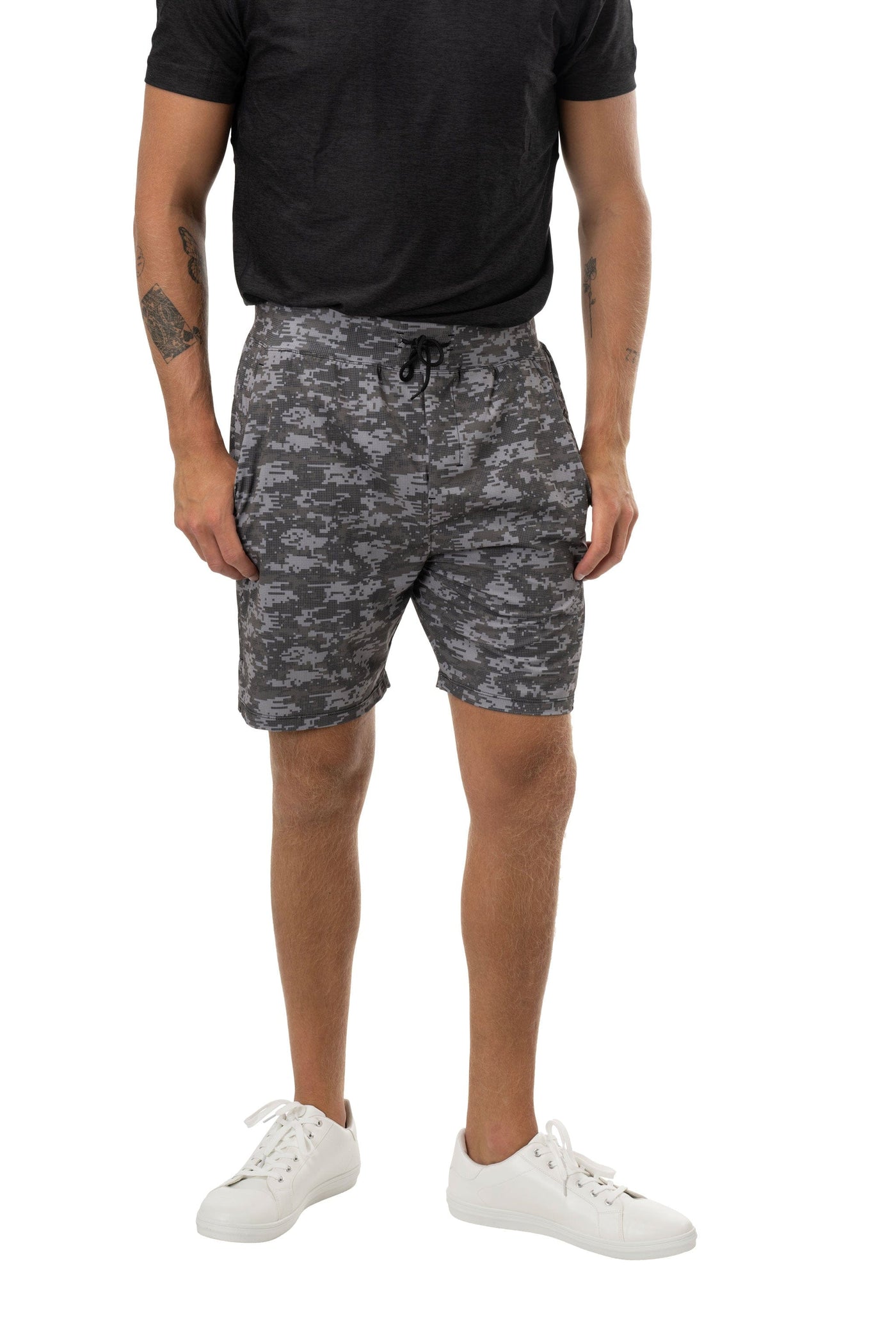 Bauer FLC Training Shorts - Camo - TheHockeyShop.com