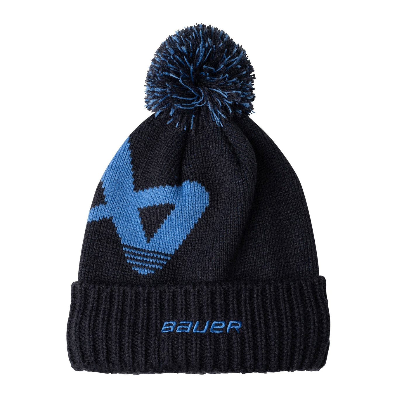 Bauer Intarsia Knit Pom Youth Toque - TheHockeyShop.com