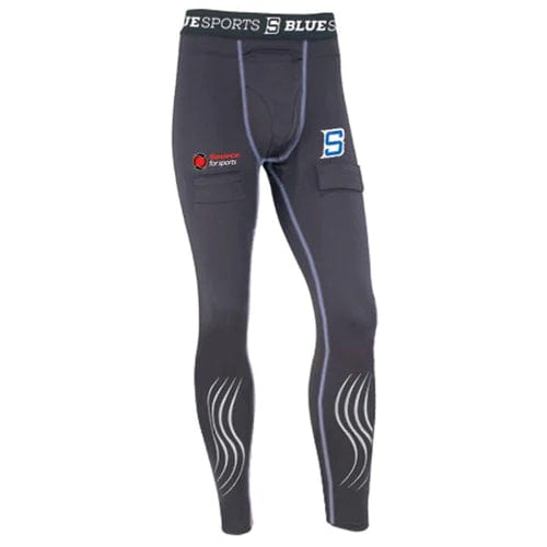 Blue Sports Junior Compression Jill Pants - TheHockeyShop.com