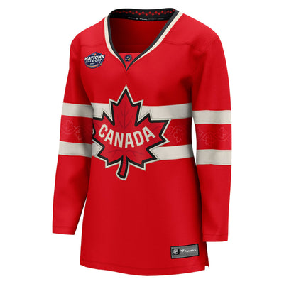 Fanatics Breakaway Womens World Cup Of Hockey Jersey - Team Canada - TheHockeyShop.com