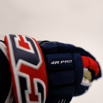 CCM Tacks 4R Pro Team Senior Hockey Gloves - TheHockeyShop.com