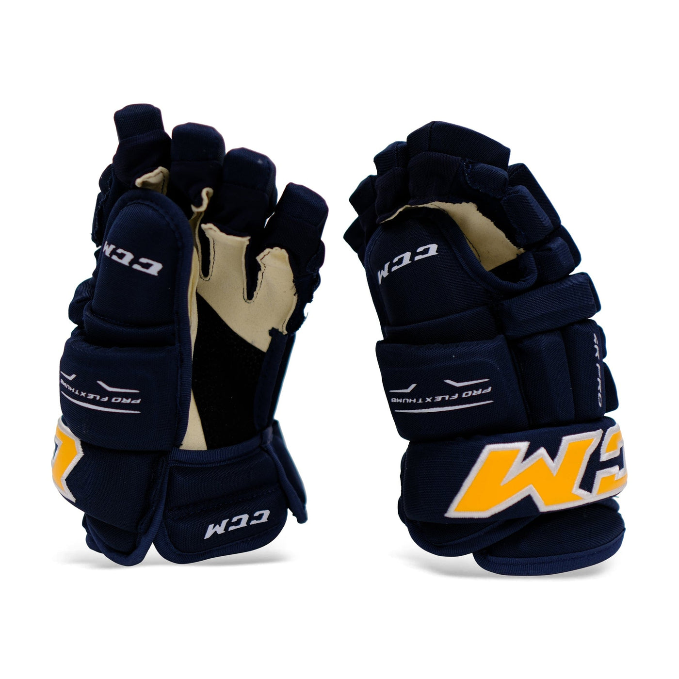 CCM Tacks 4R Pro Team Senior Hockey Gloves - TheHockeyShop.com