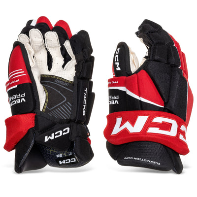 CCM Tacks Vector Premier Senior Hockey Gloves - TheHockeyShop.com