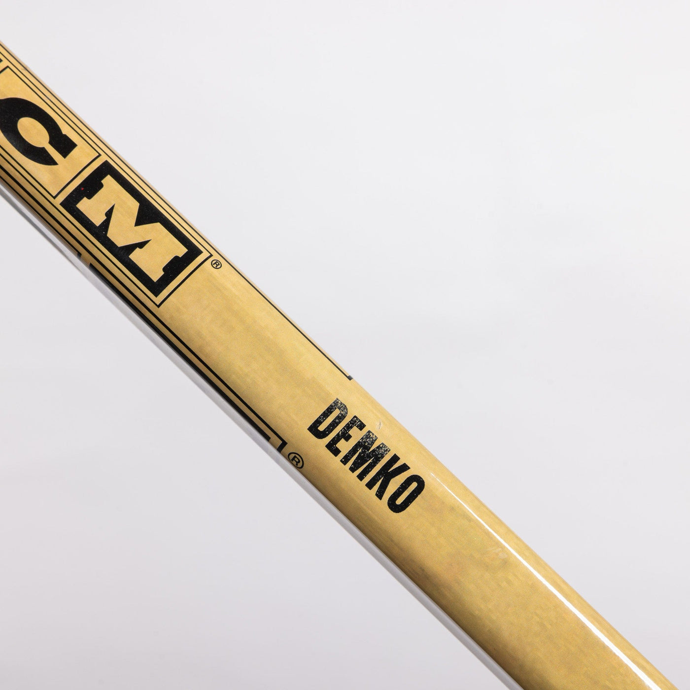 CCM Extreme Flex 5 Pro Stock Senior Goalie Stick - Thatcher Demko Canucks Retro - TheHockeyShop.com