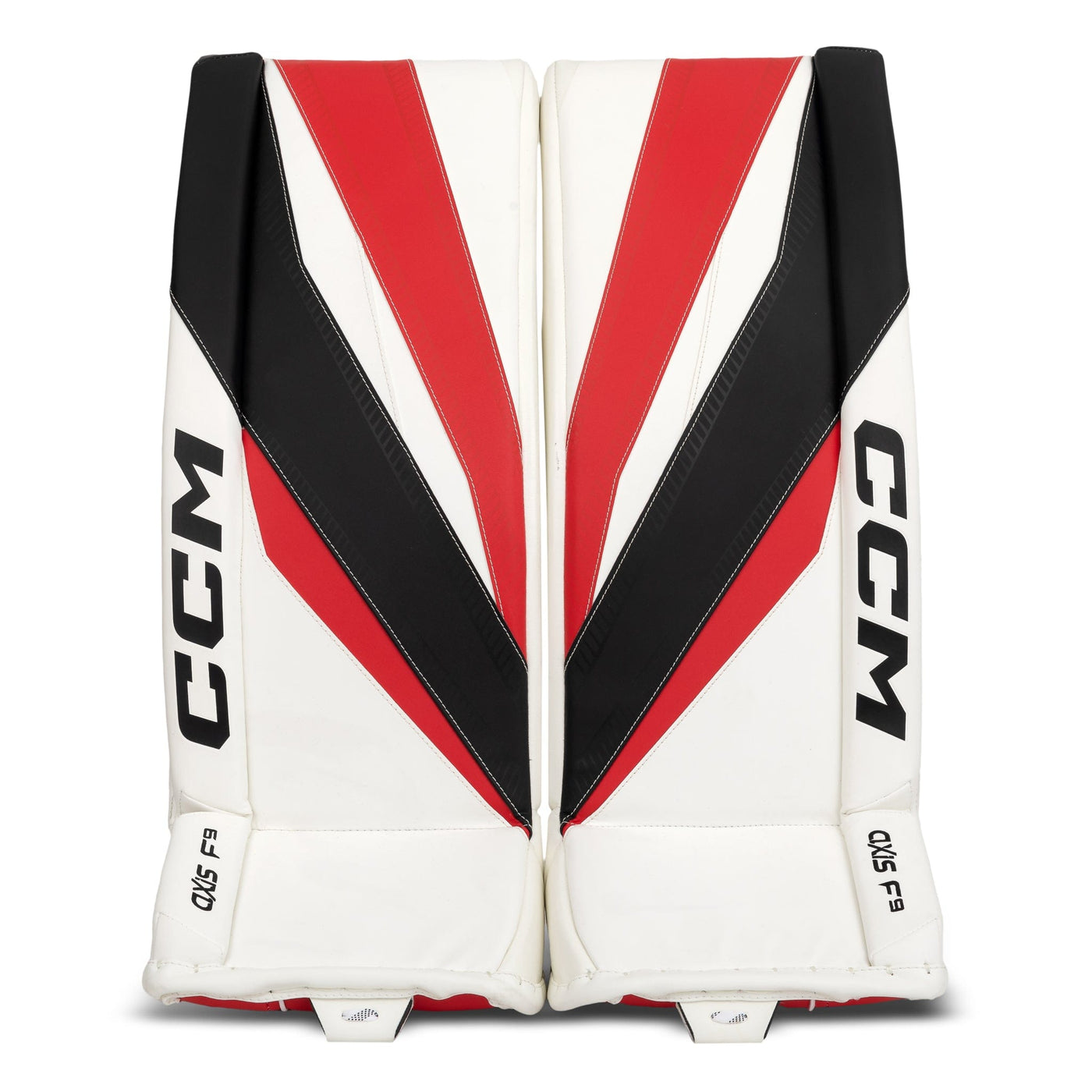 CCM Axis F9 Intermediate Goalie Leg Pads - TheHockeyShop.com