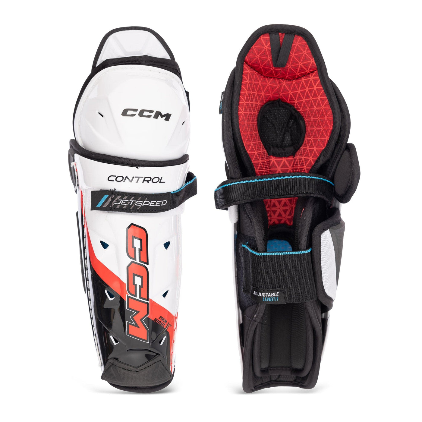 CCM Jetspeed Control Junior Hockey Shin Guards - The Hockey Shop Source For Sports