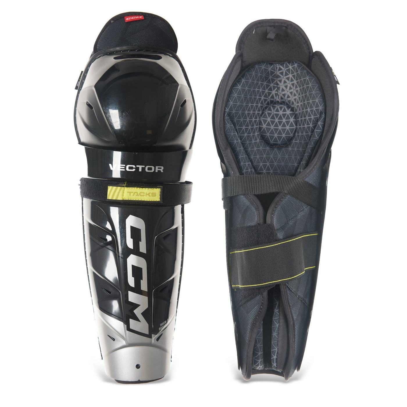 CCM Tacks Vector Junior Hockey Shin Guards - The Hockey Shop Source For Sports