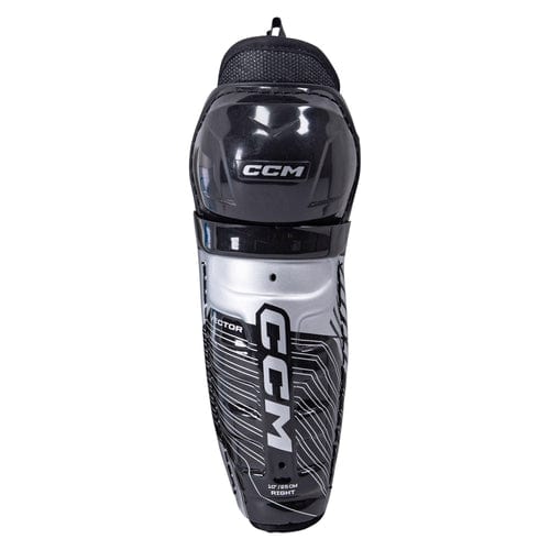 CCM Tacks Vector Youth Hockey Shin Guards - TheHockeyShop.com