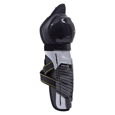 CCM Tacks Vector Youth Hockey Shin Guards - TheHockeyShop.com