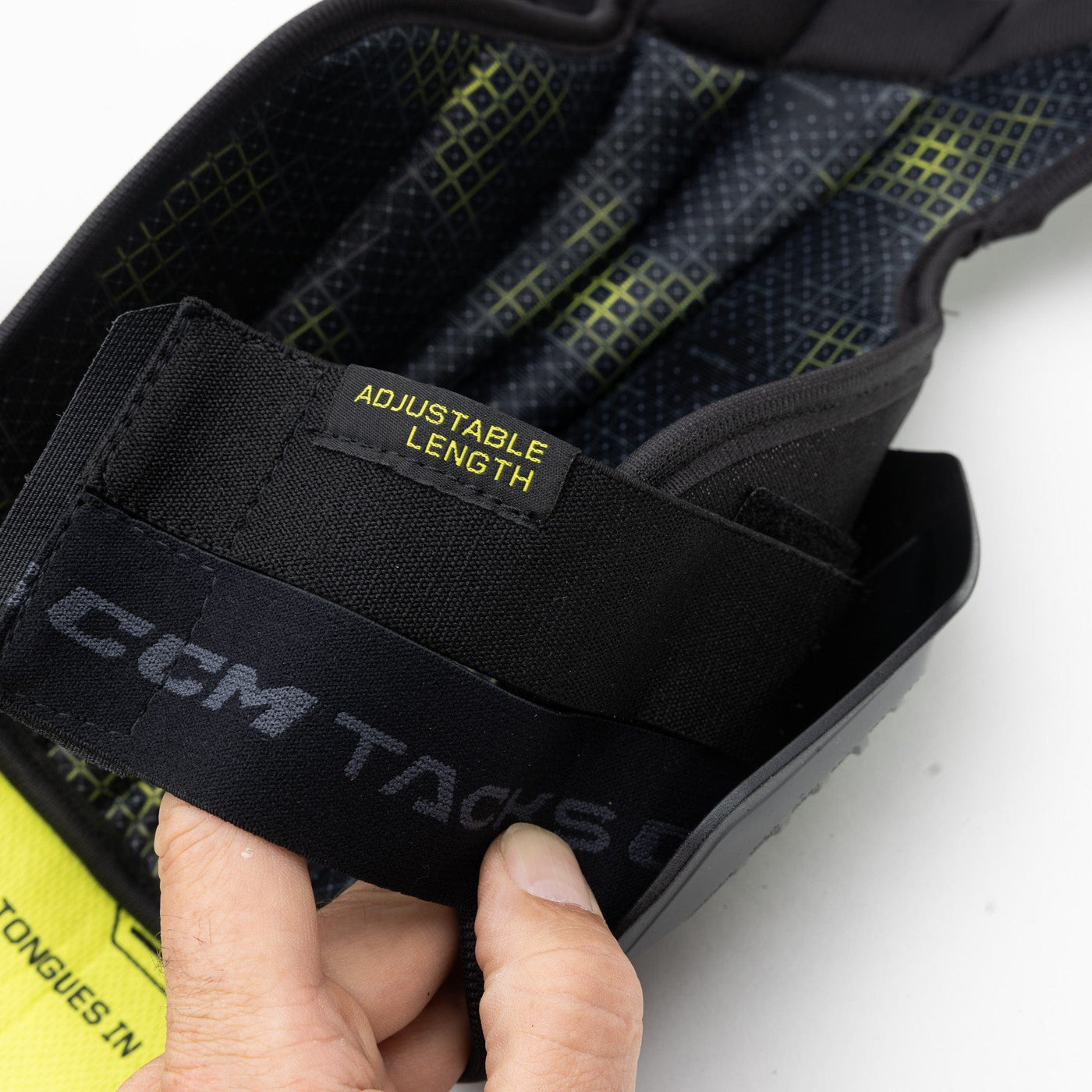 CCM Tacks XF Junior Hockey Shin Guards - TheHockeyShop.com