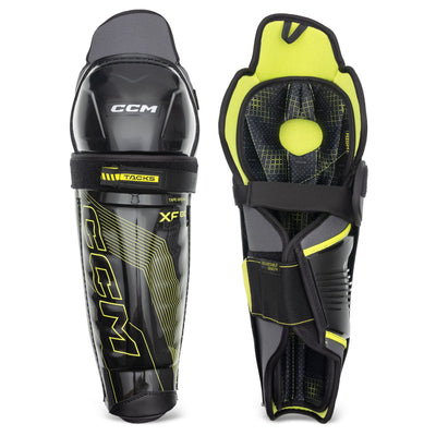 CCM Tacks XF80 Junior Hockey Shin Guards - TheHockeyShop.com