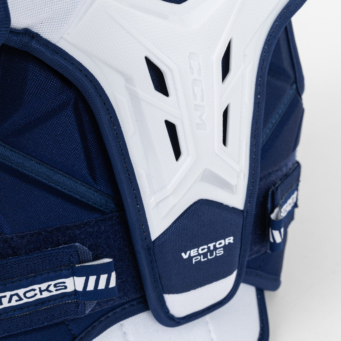 CCM Tacks Vector Plus Junior Hockey Shoulder Pads - 2024 - TheHockeyShop.com