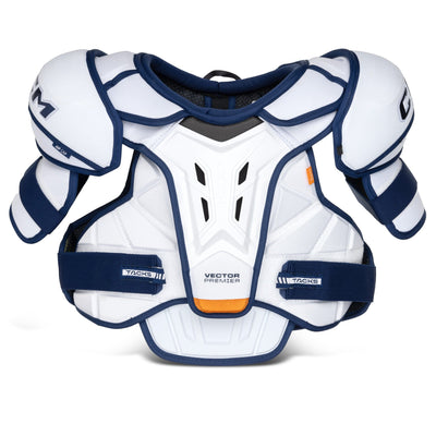 CCM Tacks Vector Premier Senior Hockey Shoulder Pads - 2024 - TheHockeyShop.com