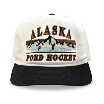 Celly Hockey Alaska Pond Hockey Snapback Hat - Cream - TheHockeyShop.com