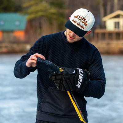 Celly Hockey Alaska Pond Hockey Snapback Hat - Cream - TheHockeyShop.com