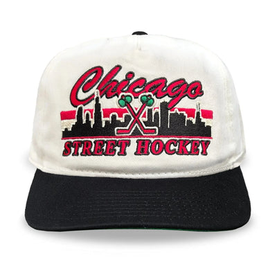 Celly Hockey Chicago Street Hockey Snapback Hat - Cream - TheHockeyShop.com