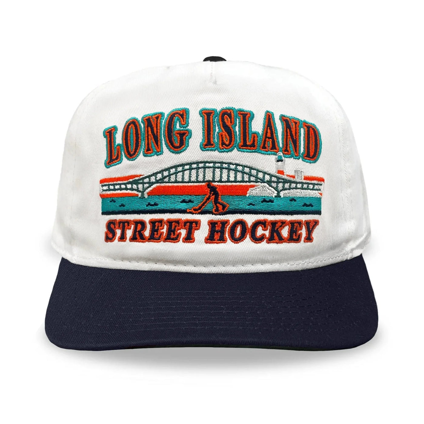 Celly Hockey Long Island Street Hockey Snapback Hat - Cream - TheHockeyShop.com